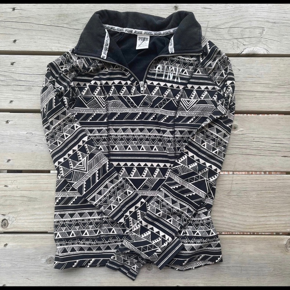 Victoria’s Secret PINK Aztec 1/4 zip